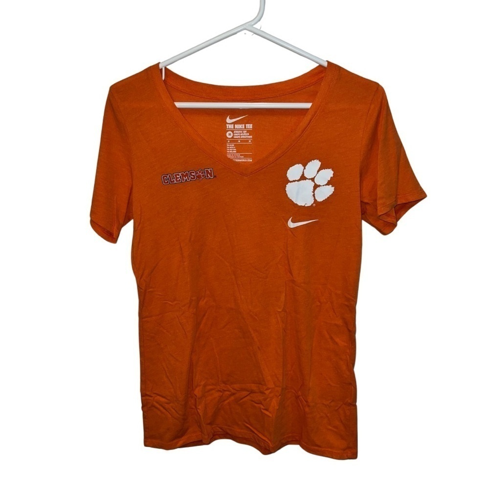 Clemson Nike Orange Short Sleeve Tee | M